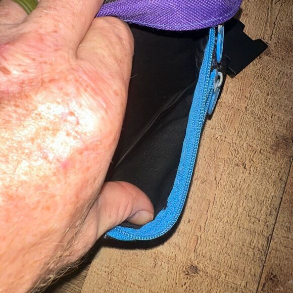 Vintage 80s 90’s Golds Gym Neon Canvas Fanny Waist Pack Bag Athletic Rare - Picture 8 of 15